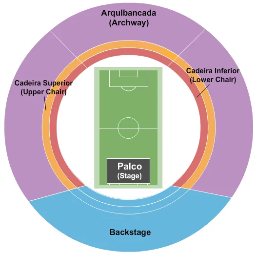 ENDSTAGE Seating Map Seating Chart