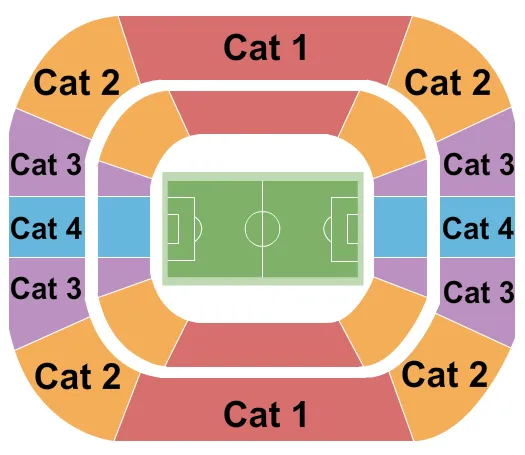 SOCCER Seating Map Seating Chart