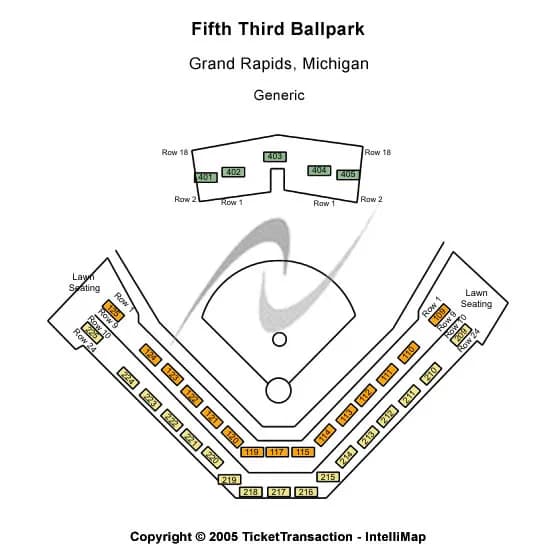 GENERIC Seating Map Seating Chart
