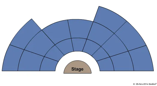 END STAGE Seating Map Seating Chart