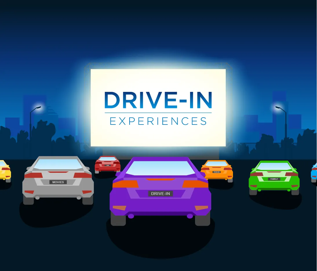 DRIVE IN Seating Map Seating Chart