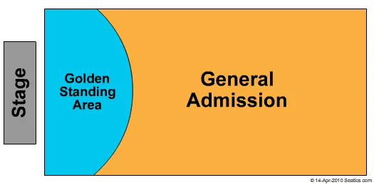 HYDE PARK LONDON GENERAL ADMISSION Seating Map Seating Chart