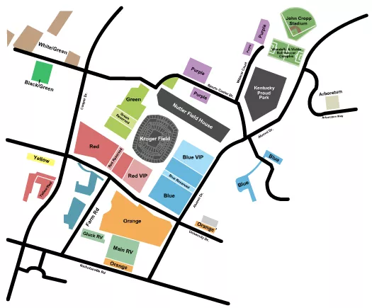 PARKING Seating Map Seating Chart