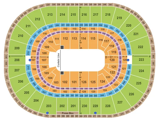 CIRCUS Seating Map Seating Chart