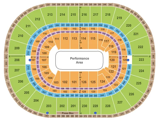 MARVEL Seating Map Seating Chart