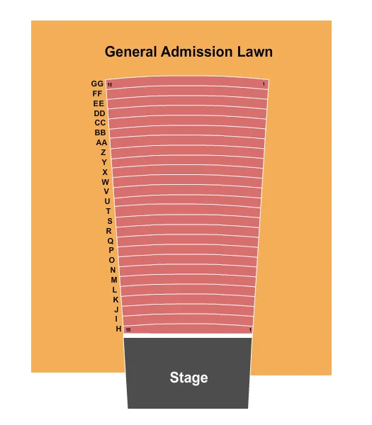 OUTDOOR Seating Map Seating Chart