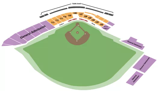 JAX CLASSIC Seating Map Seating Chart