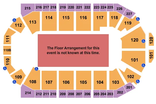 GENERIC FLOOR Seating Map Seating Chart