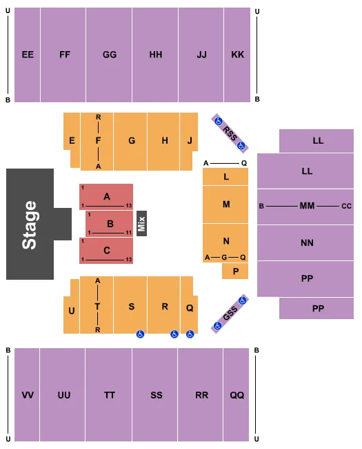 PAW PATROL Seating Map Seating Chart