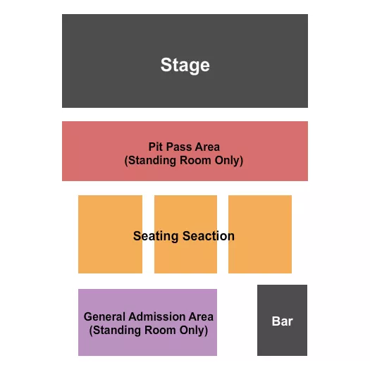 GA PIT Seating Map Seating Chart