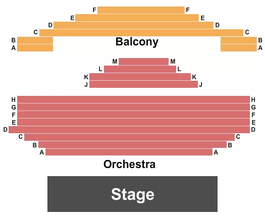 ENDSTAGE 2 Seating Map Seating Chart