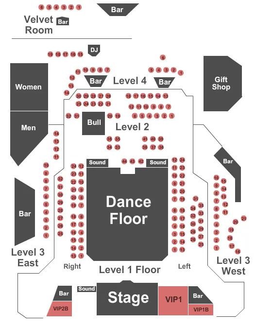 OTHER Seating Map Seating Chart
