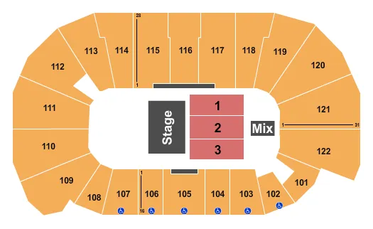 SCOOBY DOO Seating Map Seating Chart