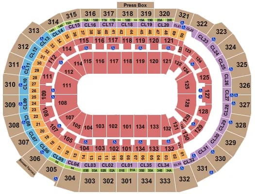OPEN FLOOR 2 Seating Map Seating Chart