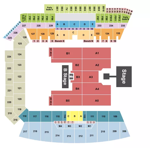 CHUY LIZARRAGA Seating Map Seating Chart