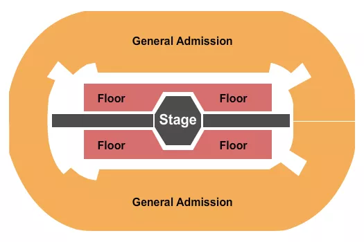MMA Seating Map Seating Chart