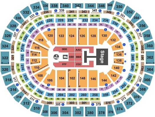 DESCENDANTS ZOMBIES Seating Map Seating Chart