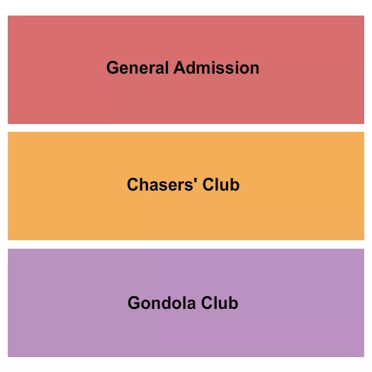 ABQ BALLOON FIESTA Seating Map Seating Chart