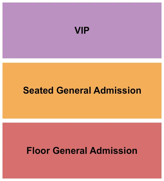 GA VIP Seating Map Seating Chart