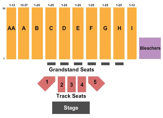 BASEBALL Seating Map Seating Chart