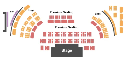 ENDSTAGE Seating Map Seating Chart