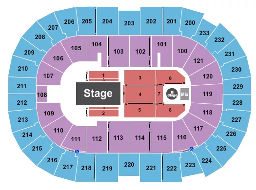 DANCING WITH THE STARS Seating Map Seating Chart