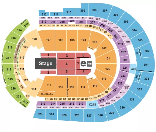 DANCING WITH THE STARS 2 Seating Map Seating Chart
