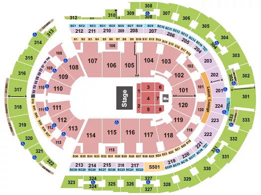 HALF HOUSE Seating Map Seating Chart