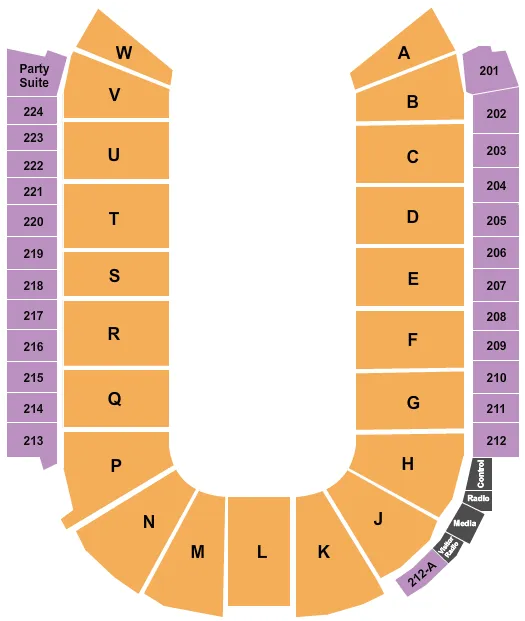OPEN FLOOR Seating Map Seating Chart