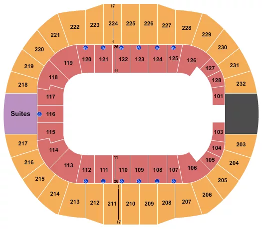 HOT WHEELS Seating Map Seating Chart