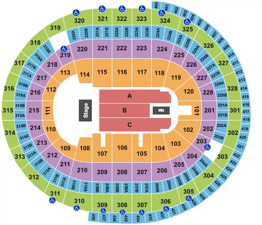 JORDAN PETERSON Seating Map Seating Chart