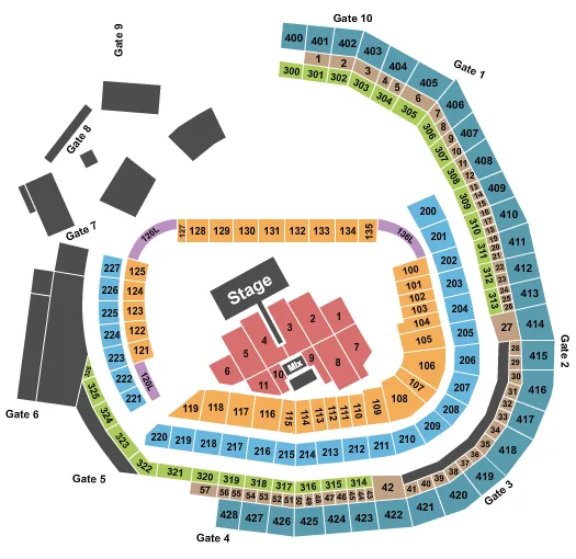 BIRTHDAY BASH Seating Map Seating Chart
