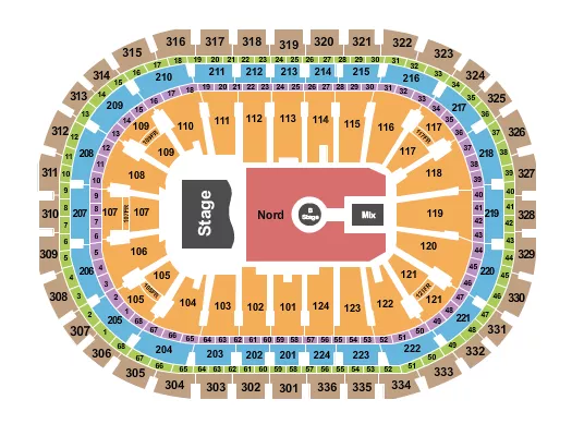 OLIVIA DEAN Seating Map Seating Chart