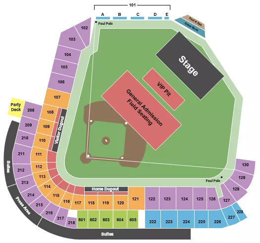 THOMAS RHETT Seating Map Seating Chart