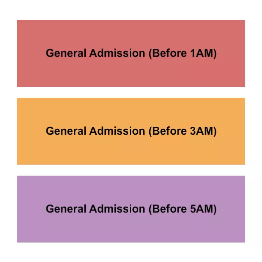 GA ENTRY 2 Seating Map Seating Chart