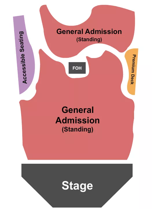 GA PREMIER Seating Map Seating Chart