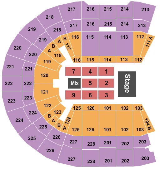 REDIMI2 Seating Map Seating Chart
