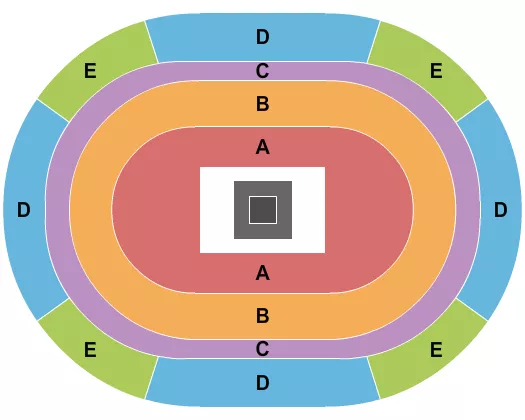 CRYPTOCOM ARENA LA28 SUMMER GAMES BOXING Seating Map Seating Chart