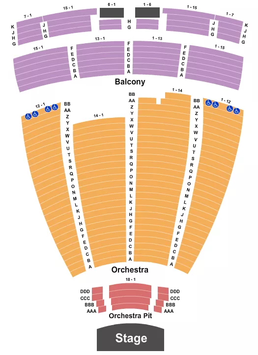 ENDSTAGE 3 Seating Map Seating Chart