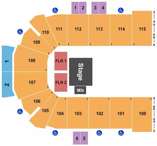HALF HOUSE RESERVED 3 Seating Map Seating Chart