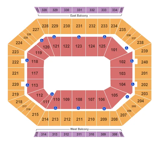 OPEN FLOOR Seating Map Seating Chart