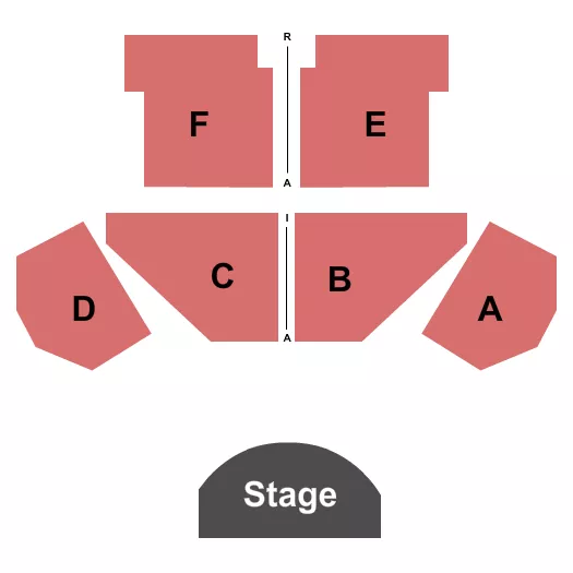 ENDSTAGE Seating Map Seating Chart