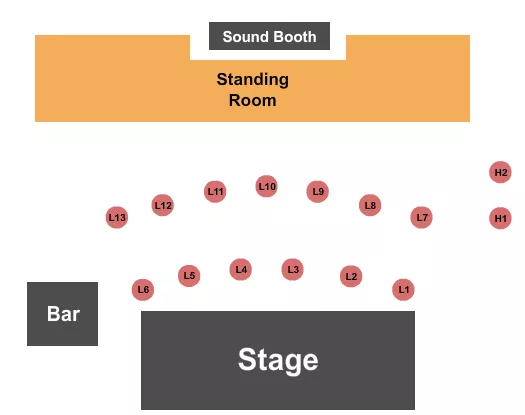 DANS SILVERLEAF ENDSTAGE TABLES 2 Seating Map Seating Chart