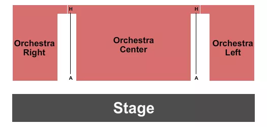 ENDSTAGE A H Seating Map Seating Chart
