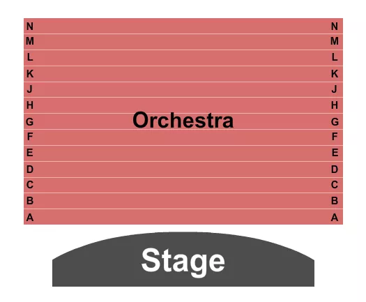 ENDSTAGE Seating Map Seating Chart