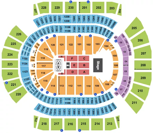 CARIN LEON Seating Map Seating Chart