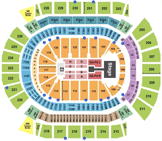 SOMBR Seating Map Seating Chart