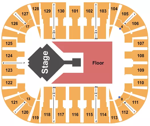 KESHI Seating Map Seating Chart