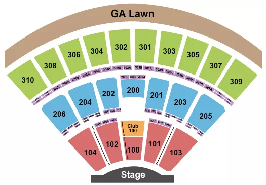 ENDSTAGE 3 Seating Map Seating Chart