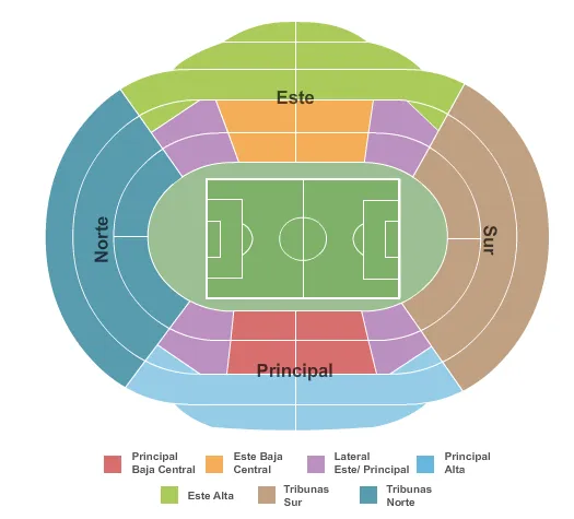 SOCCER Seating Map Seating Chart